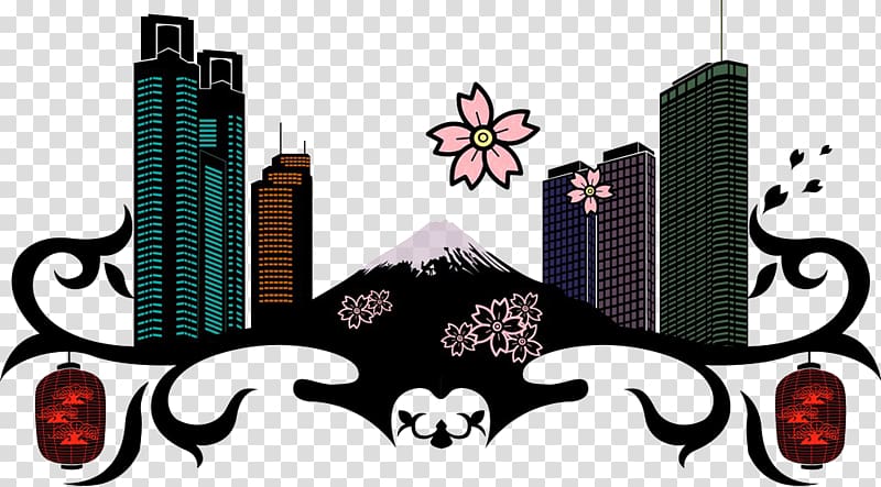 , The trend of urban architecture volcano transparent background PNG clipart