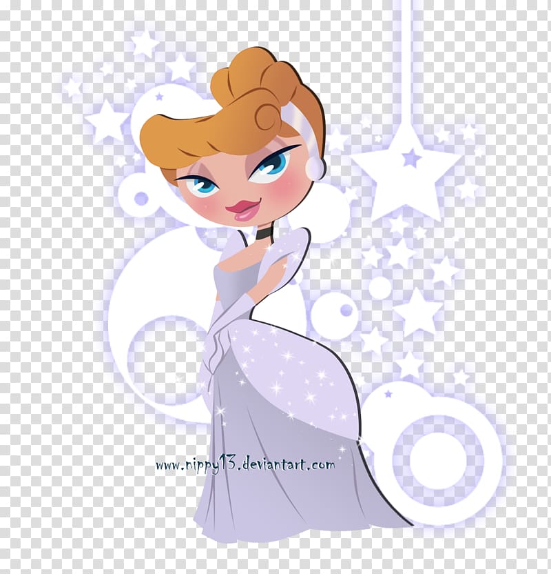 Cinderella Rapunzel Princess \'Kida\' Kidagakash Ariel Belle, cinderella chibi transparent background PNG clipart