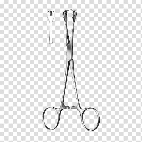 Forceps Surgery Tweezers Surgical instrument Tenaculum, no mosquito transparent background PNG clipart