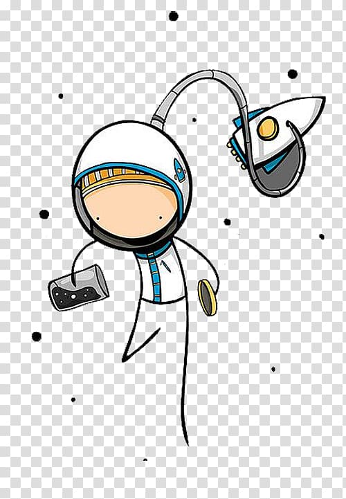 Astronaut Outer space Spaceflight, Astronauts transparent background PNG clipart