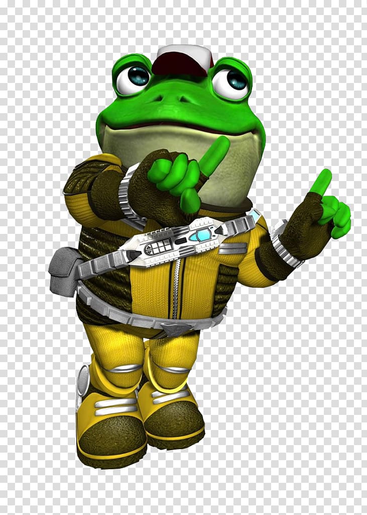 Star Fox: Assault Lylat Wars Star Fox Adventures Star Fox Zero, Slippy Toad transparent background PNG clipart