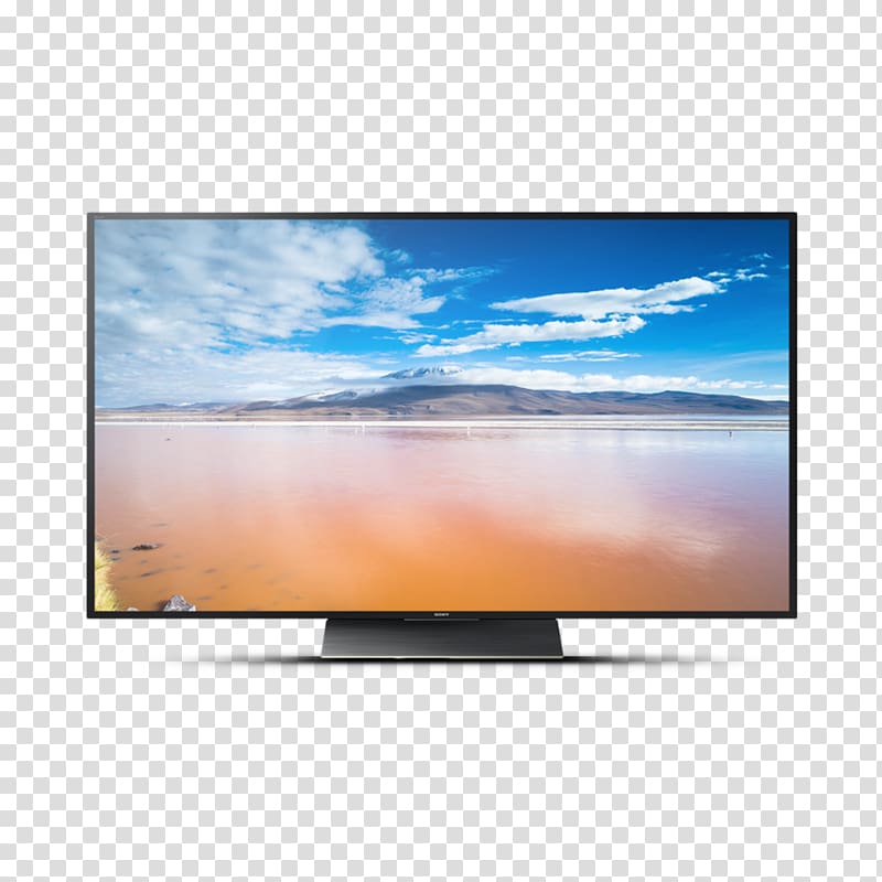 4K resolution Smart TV LED-backlit LCD Sony Corporation Ultra-high-definition television, led tv transparent background PNG clipart