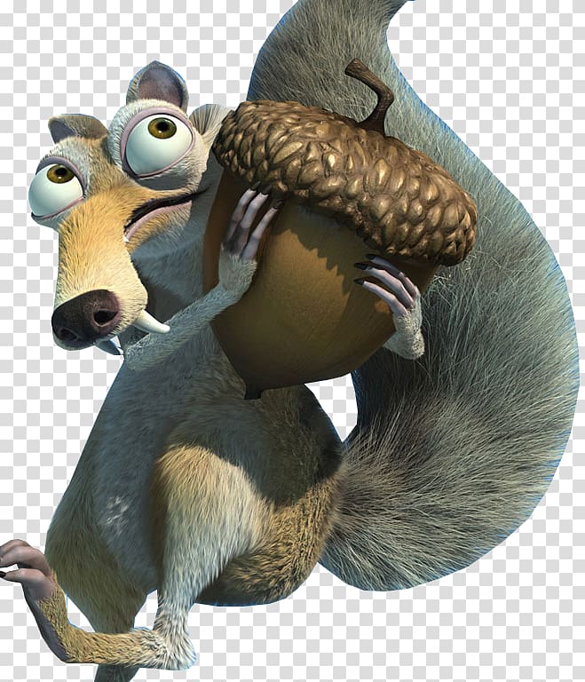 Scratte Sid Ice Age Cholly, gelo transparent background PNG clipart