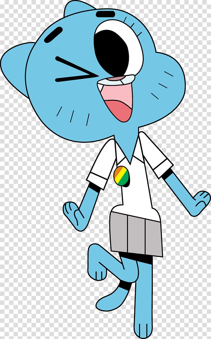 Gumball Watterson Jumping transparent PNG - StickPNG