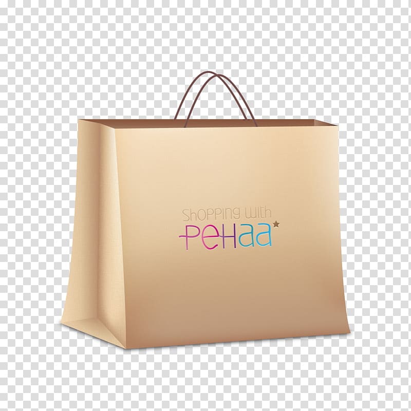 Paper bag Shopping bag, bag transparent background PNG clipart