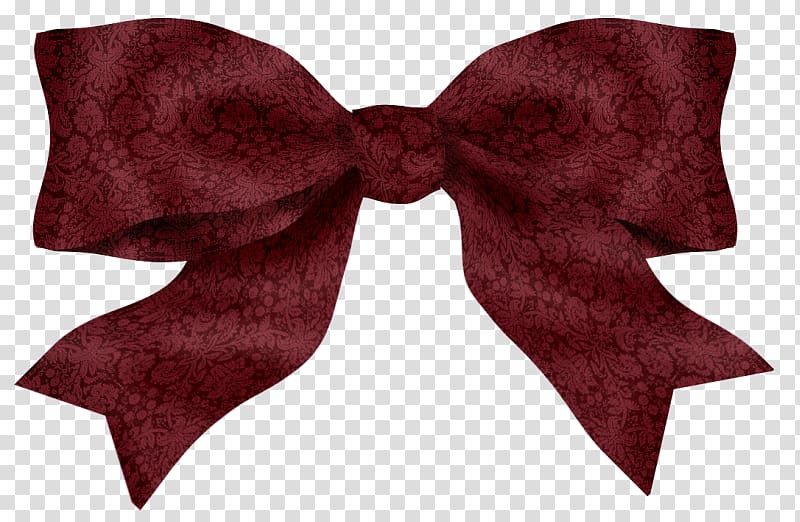 Red Maroon Shoelace knot, Bow decoration transparent background PNG clipart