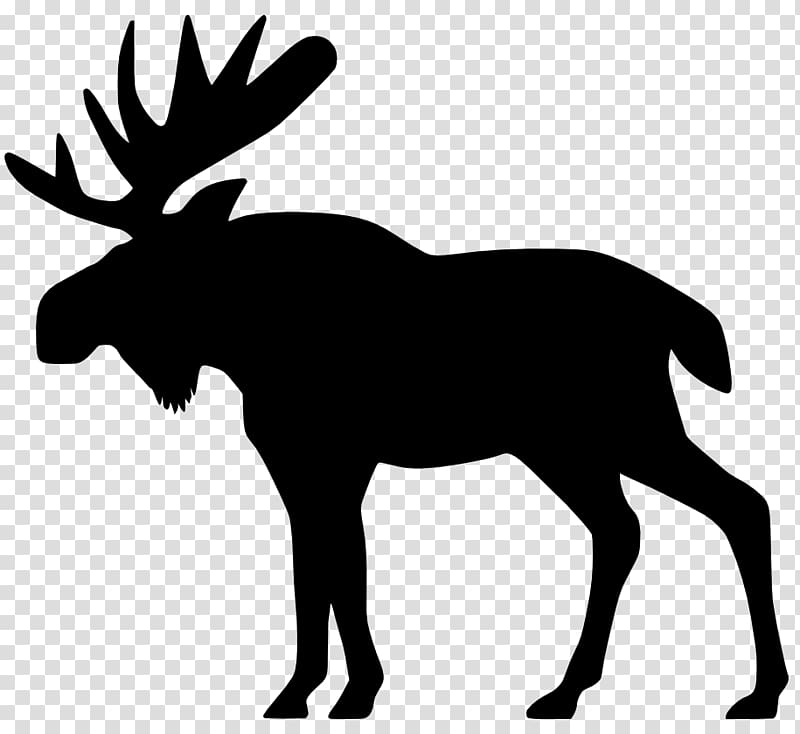Moose Elk Deer Christmas ornament, big transparent background PNG clipart