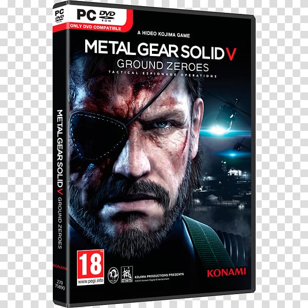 Hideo Kojima Metal Gear Solid V: The Phantom Pain Metal Gear Solid V: Ground Zeroes Big Boss, Metal Gear Solid 5 transparent background PNG clipart