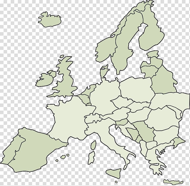 Europe World map Physische Karte Blank map, map transparent background PNG clipart