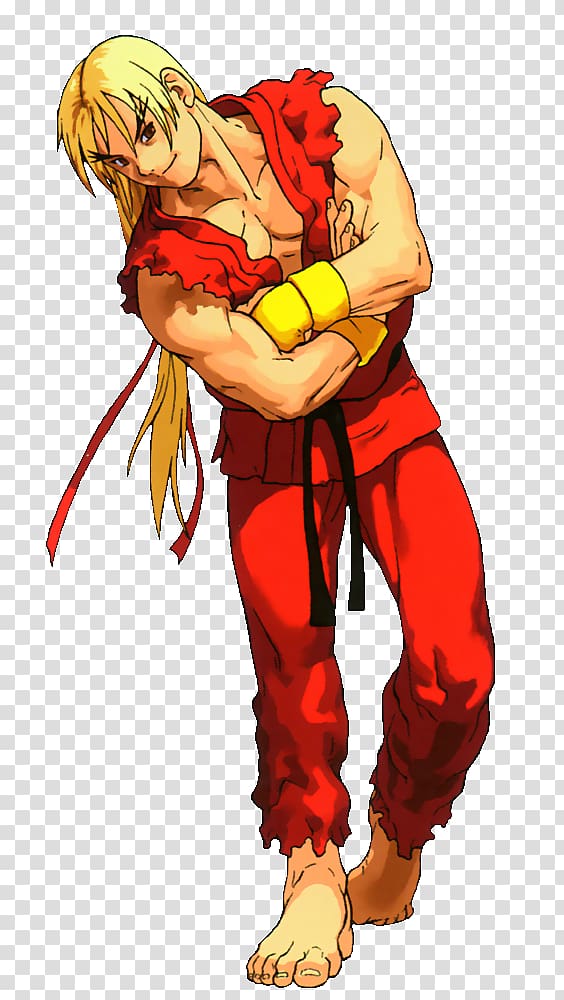 Street Fighter II: The World Warrior X-Men vs. Street Fighter Ken Masters Ryu Capcom vs. SNK 2, streetfighter transparent background PNG clipart