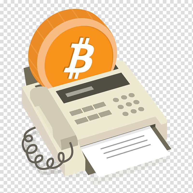 Internet fax Bitcoin Blockchain, bitcoin transparent background PNG clipart