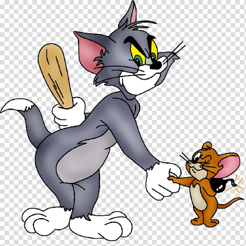 Tom Cat Tom and Jerry Jerry Mouse Cartoon, tom and jerry transparent background PNG clipart