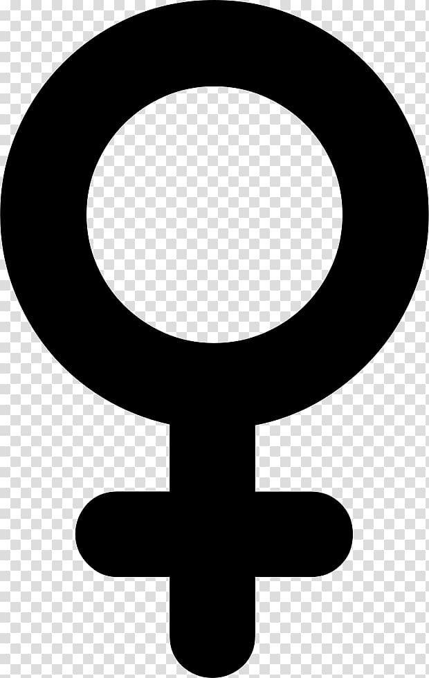 Gender symbol Female Woman , female icon gender transparent background PNG clipart