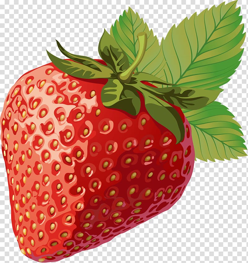 Strawberry Aedmaasikas, Strawberry material transparent background PNG clipart
