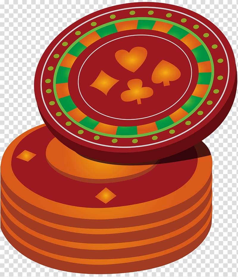 Casino token Gambling Playing card, suit transparent background PNG clipart
