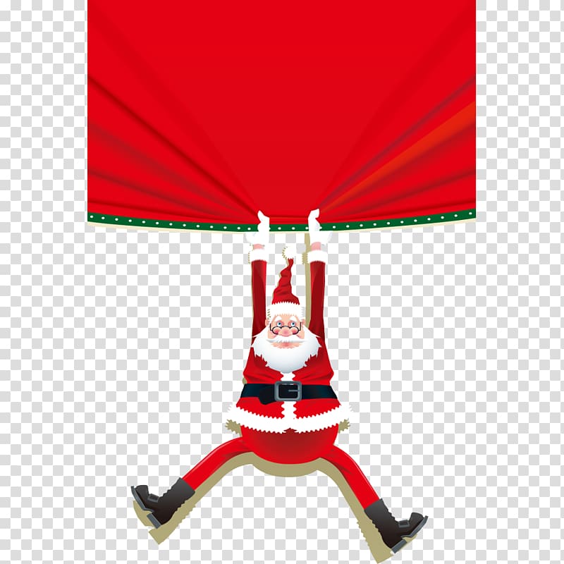 Santa Claus Village Reindeer Christmas, Santa Claus transparent background PNG clipart