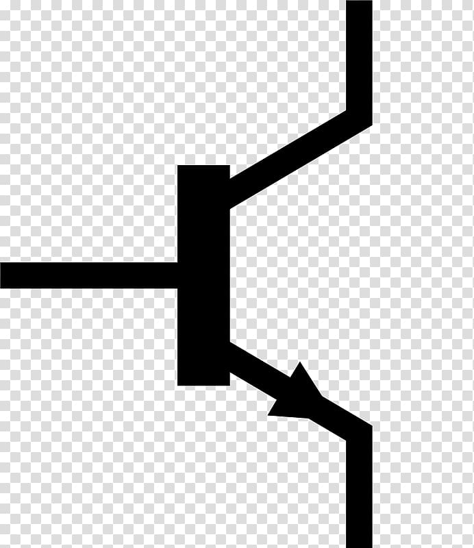 Electronic symbol Bipolar junction transistor Electronics Electronic circuit, transistor transparent background PNG clipart