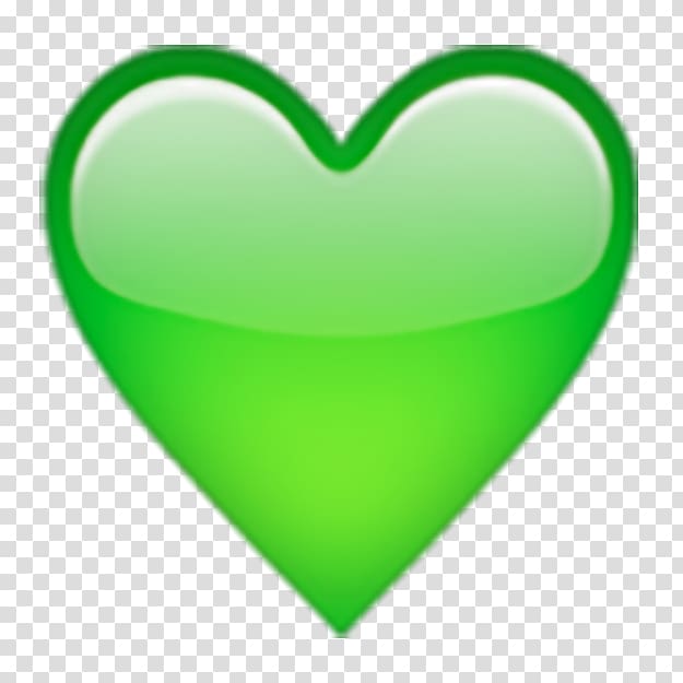 Heart Symbol Green Emoji Emoticon, green trees transparent background PNG clipart