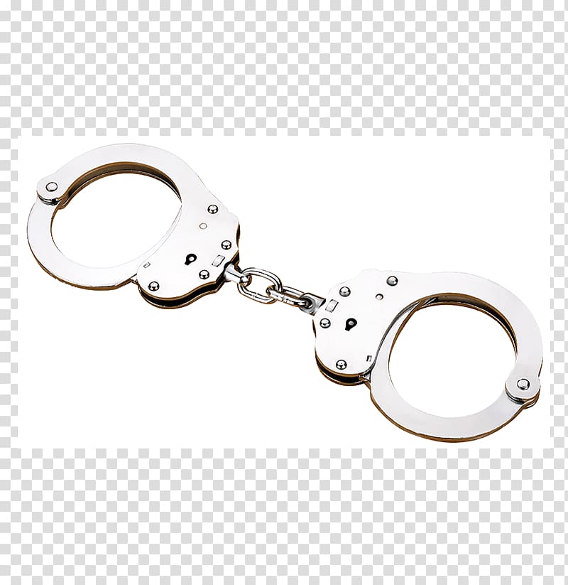 Handcuffs Police Chain Jougs Shackle, handcuffs transparent background PNG clipart