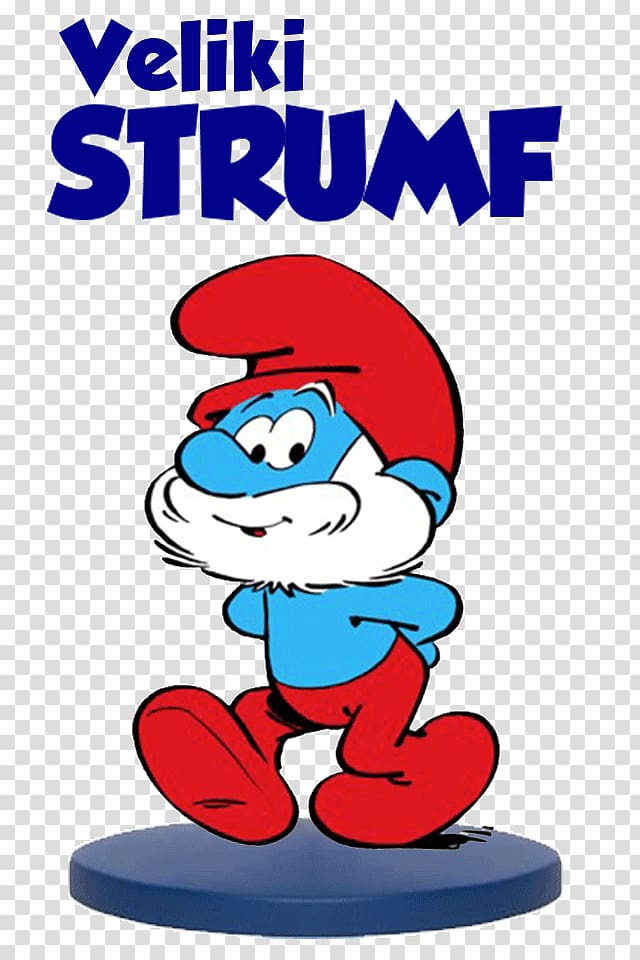 Papa Smurf Brainy Smurf The Smurfette Grouchy Smurf, strumf transparent background PNG clipart