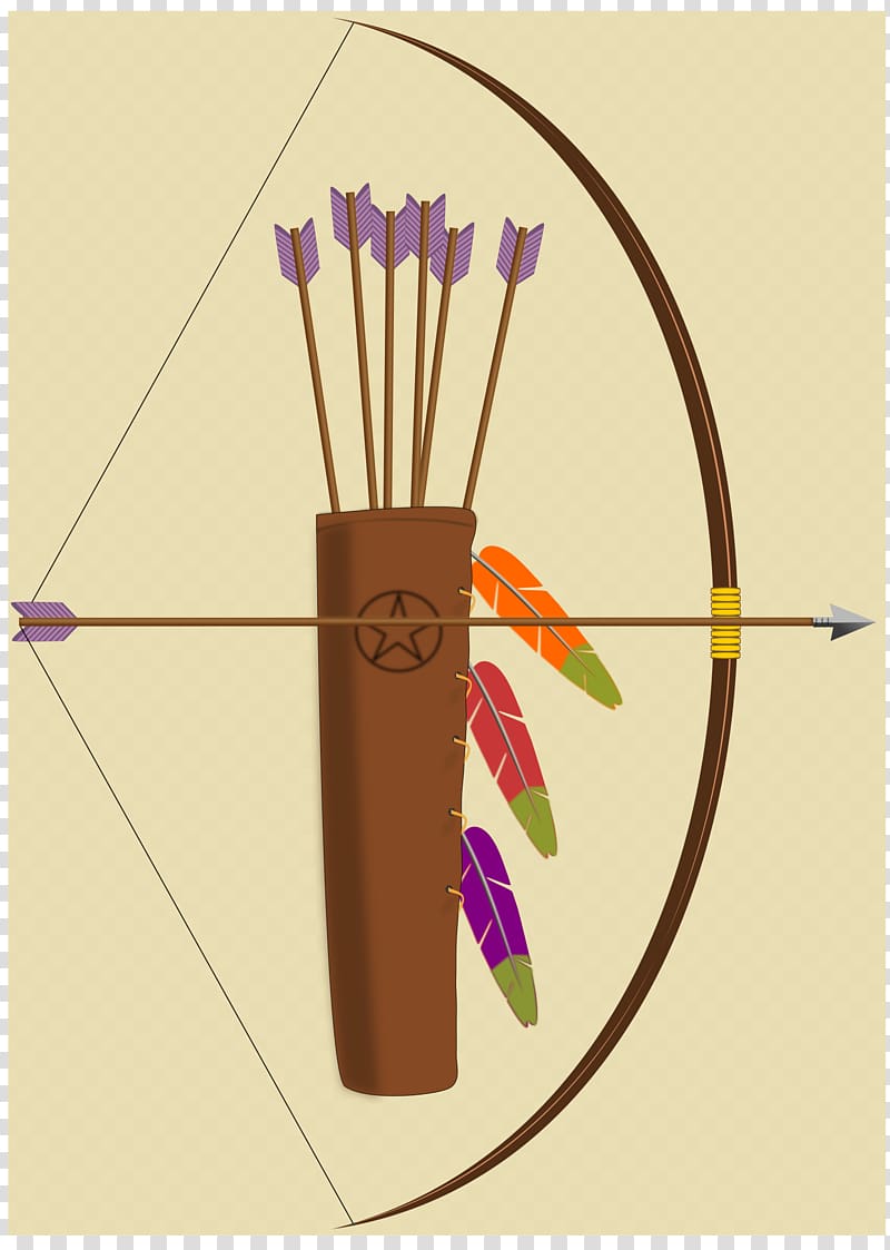 Quiver Bow and arrow Archery , arrow bow transparent background PNG clipart