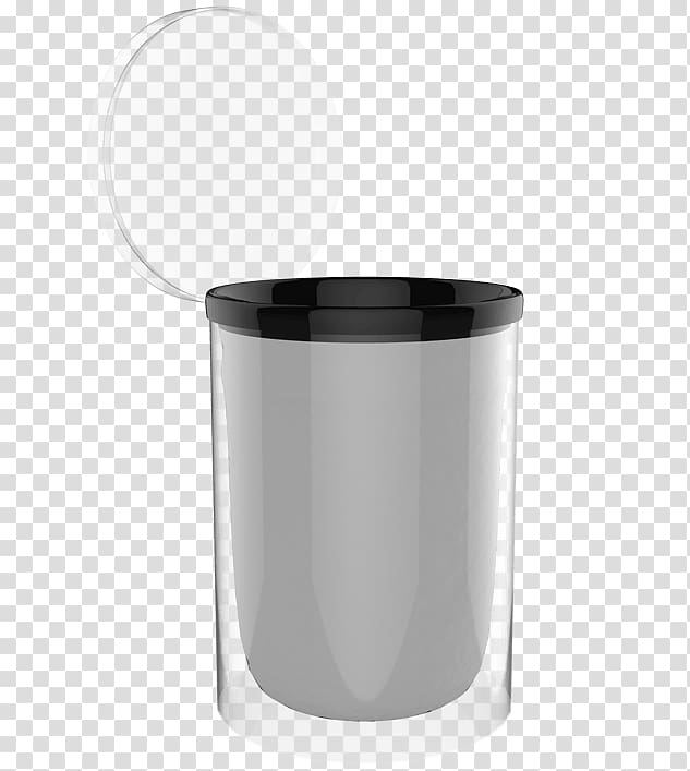 Mug Glass Cylinder, Trash Basket transparent background PNG clipart