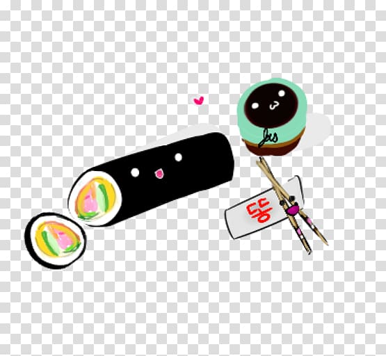 Logo Technology, cute sushi transparent background PNG clipart