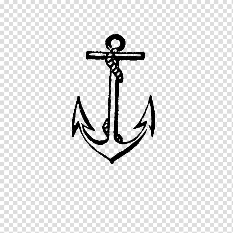 anchor illustration, Anchor Tattoo Watercraft, anchor transparent background PNG clipart