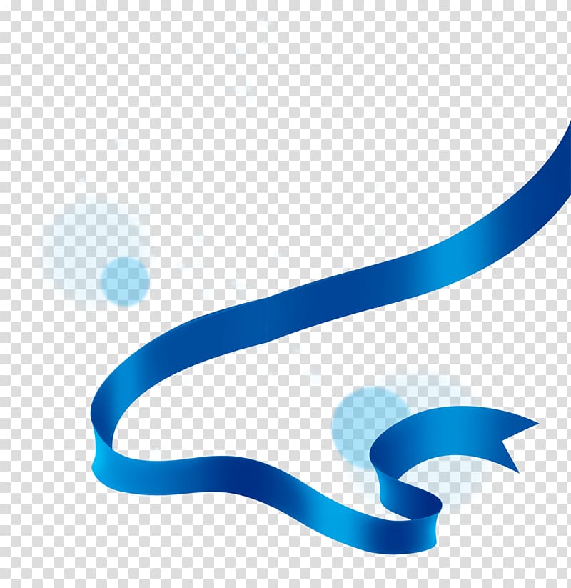 blue ribbon illustration, Blue, Blue ribbon,ribbon transparent background PNG clipart