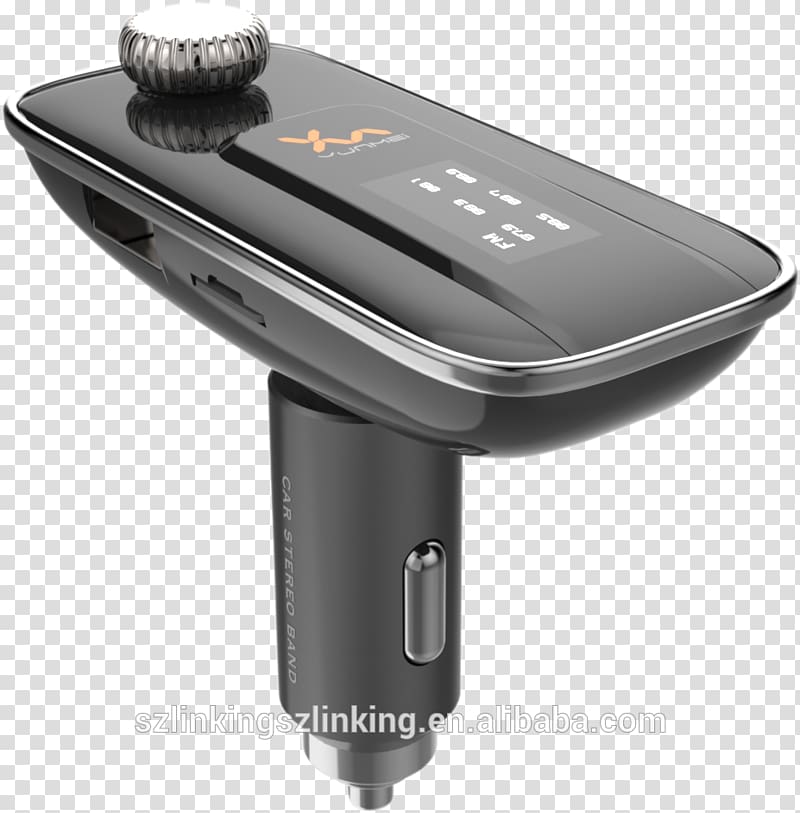 Audio Battery charger FM transmitter Handsfree Car, car transparent background PNG clipart