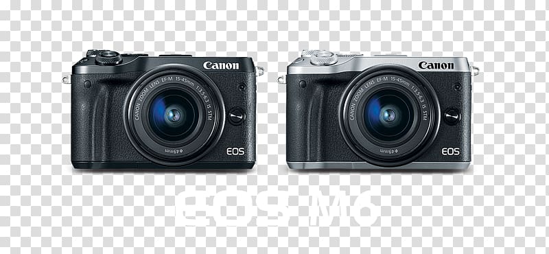 Mirrorless interchangeable-lens camera Canon EOS M6 Canon EOS M100 Canon EF lens mount Camera lens, camera lens transparent background PNG clipart