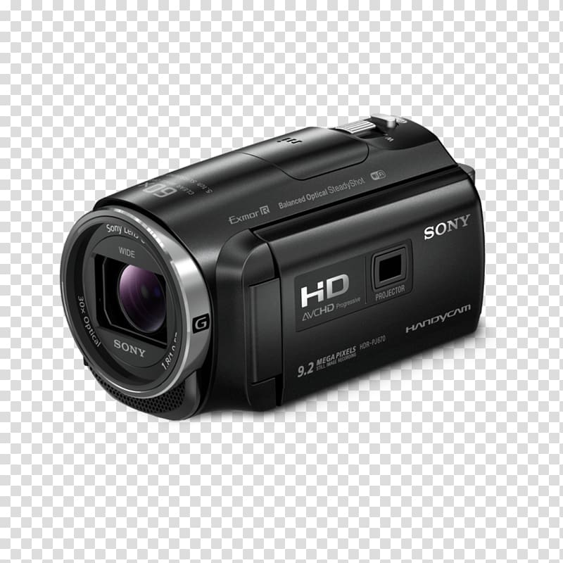 Digital video Sony Handycam HDR-PJ670 Camcorder High-dynamic-range imaging, clearance sale. transparent background PNG clipart