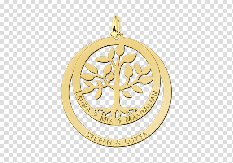 Charms & Pendants Locket Gold Necklace Jewellery, family tree pendant transparent background PNG clipart