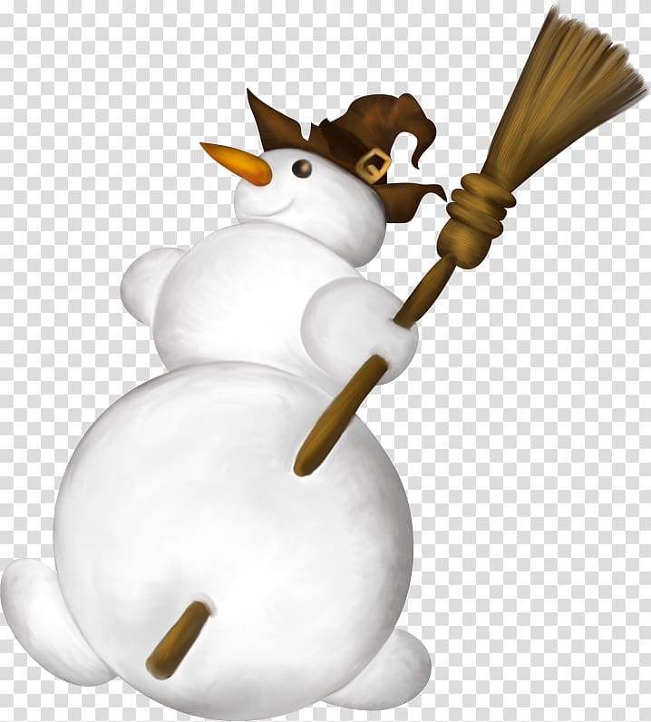 Ded Moroz Snegurochka Snowman Santa Claus Christmas, Cartoon snowman transparent background PNG clipart