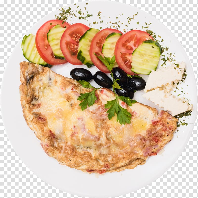 Omelette European cuisine Full breakfast Milk, breakfast transparent background PNG clipart