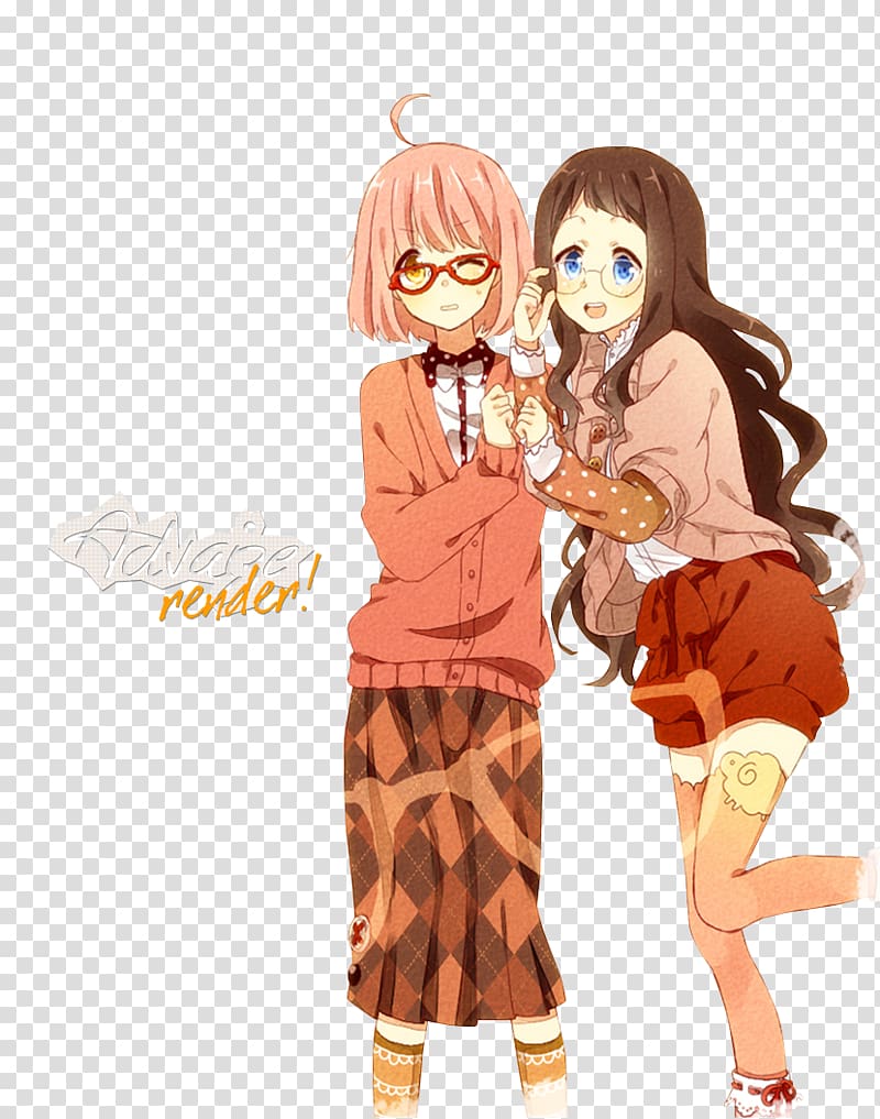 Anime Beyond the Boundary Manga Fan art, mirai kuriyama transparent background PNG clipart