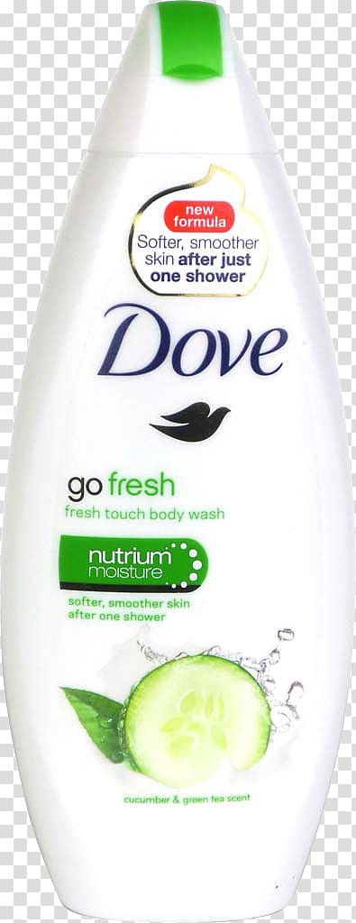 Dove Lotion Shower gel Deodorant Personal Care, fresh cucumber transparent background PNG clipart