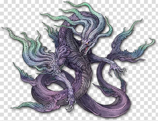 Terra Battle Livyatan Dragon Leviathan Bahamut, dragon transparent background PNG clipart