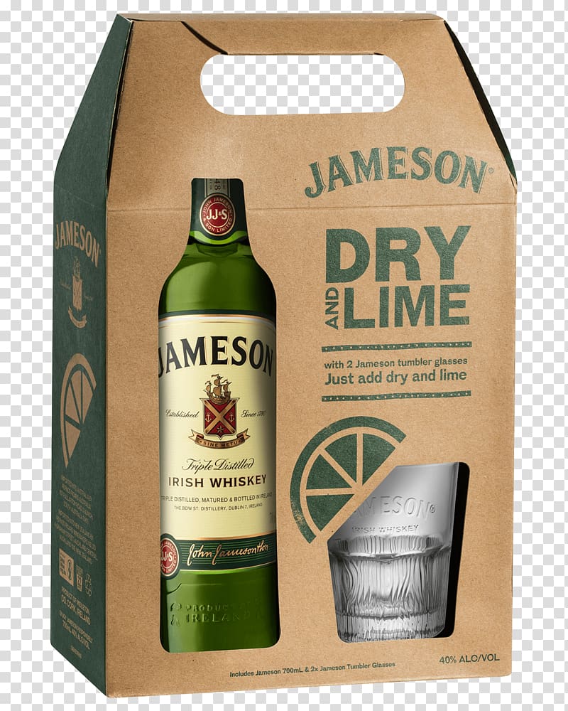 Liqueur Jameson Irish Whiskey Wine Bottle, wine transparent background PNG clipart