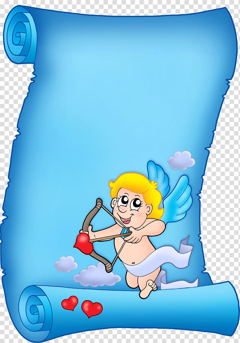 Flying Cupid Blue Letter Bible Cursive, cupid transparent background PNG clipart