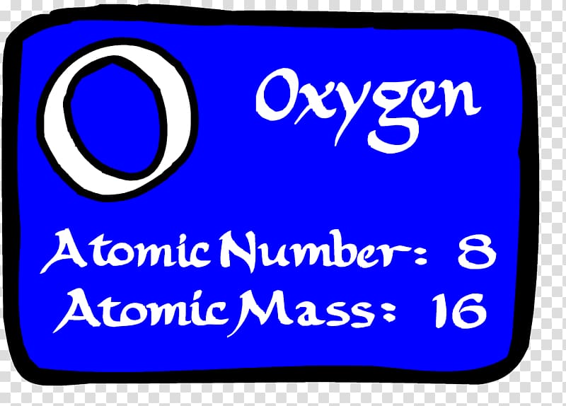 Ecosystem Oxygen Periodic table Atomic number Chemical element, oxygen transparent background PNG clipart