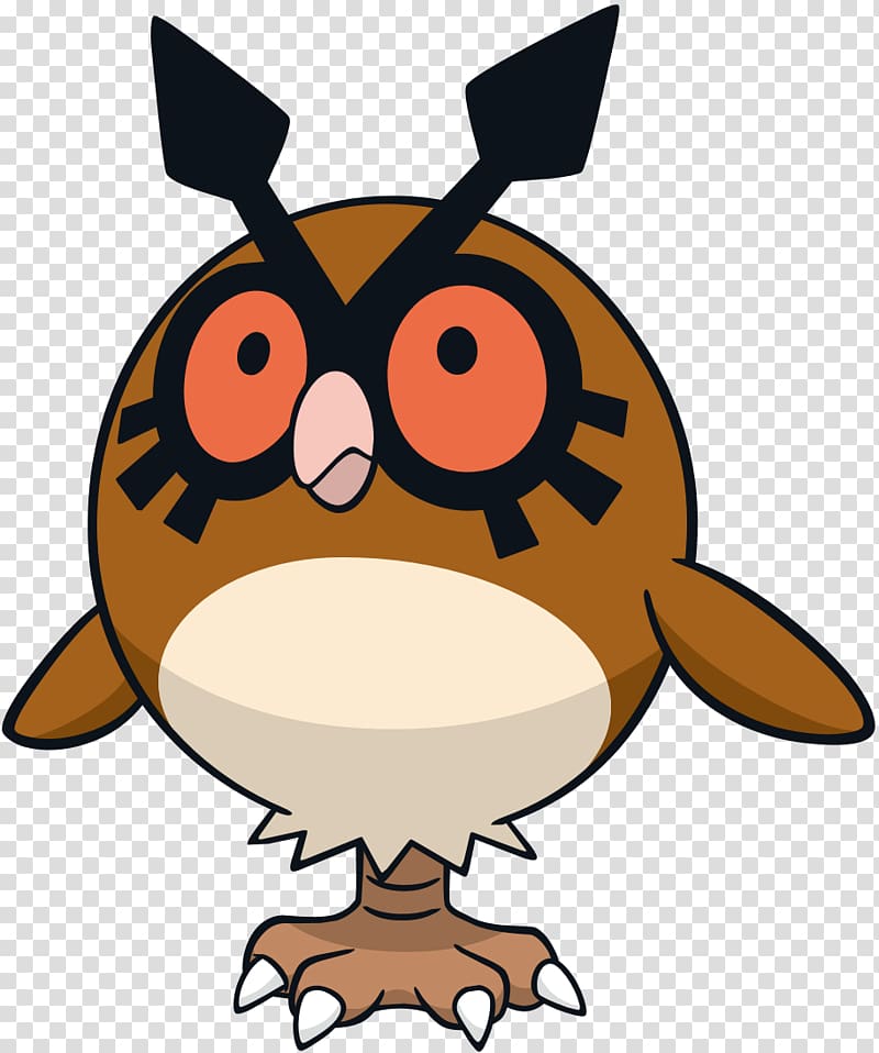Pokémon Gold and Silver Pokémon HeartGold and SoulSilver Hoothoot Noctowl, Hoot transparent background PNG clipart