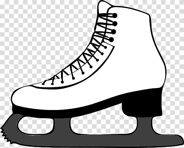 Ice skates transparent background PNG clipart