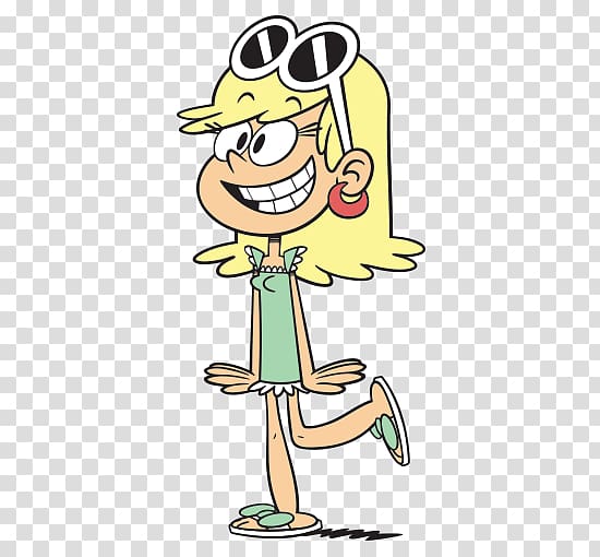 Leni Loud Lincoln Loud Lola Loud Lucy Loud Nickelodeon, Dumb Blonde transparent background PNG clipart