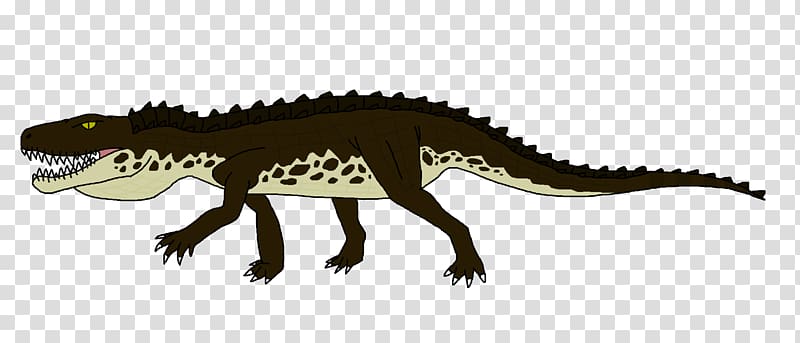 Tyrannosaurus Crocodile Postosuchus Deinosuchus Kaprosuchus, crocodile transparent background PNG clipart