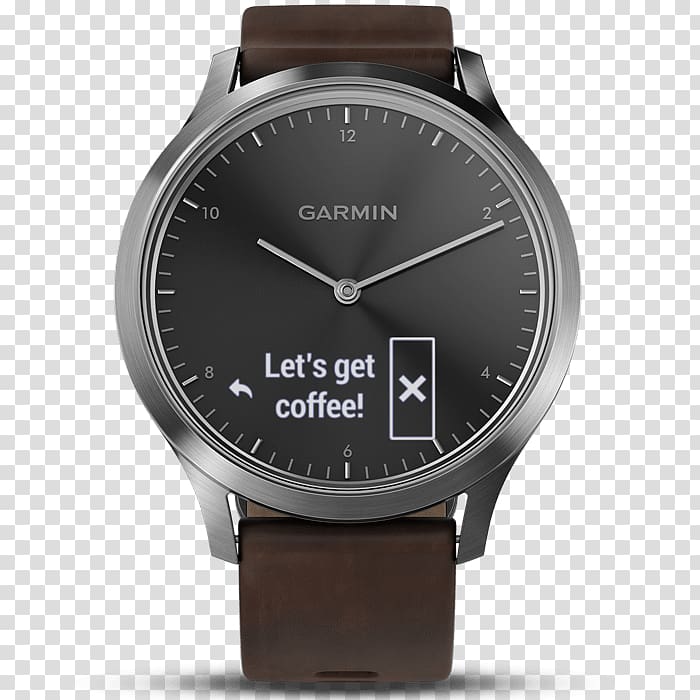Garmin vívomove HR Garmin Ltd. Smartwatch Activity tracker GPS Navigation Systems, Blood Pressure Cuff transparent background PNG clipart