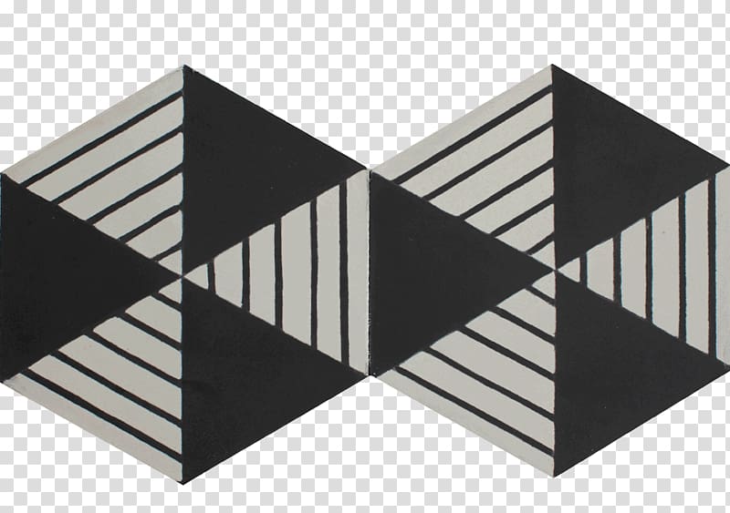 Cement tile Popham design Concrete, zigzag stripes transparent background PNG clipart