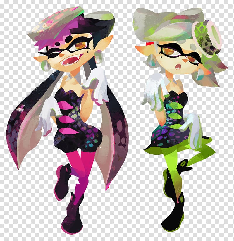 Splatoon 2 Squid as food Wii U Game, maria transparent background PNG clipart