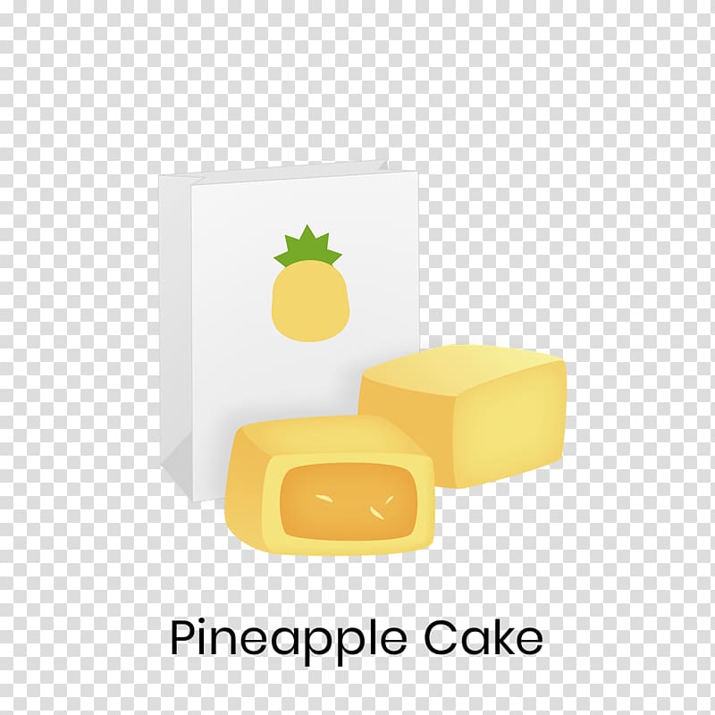 Pineapple cake Taiwanese cuisine Sugar Pastry, cake transparent background PNG clipart