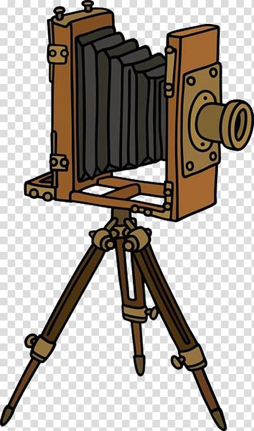 Drawing Camera Illustration, Standing camera strokes transparent background PNG clipart